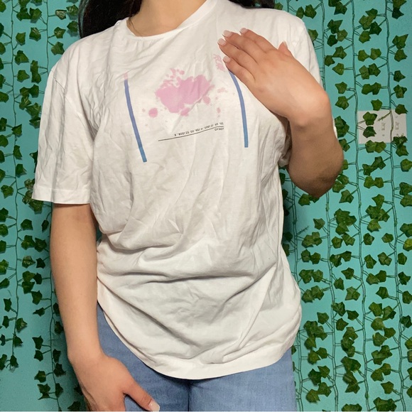 H&M white tee shirt - Picture 4 of 15